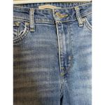 Levi's 721 Hi Rise High Waisted Distressed Denim Skinny Blue Jeans Size 26 Photo 2