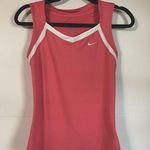 Nike Drifit Sleeveless V neck Top Pink/white Size S Photo 1