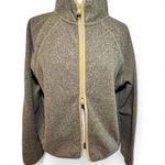 Athleta  Women's Green Stroll Fleece Full zip Stand up Collar Jacket Size XL Photo 3