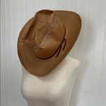 AMERICAN HAT CO. Houston Genuine Hemp Rope Hat Western Cowboy Size 7 1/8 Brown Photo 1