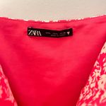 ZARA Pink Floral Corset Bodysuit Photo 2