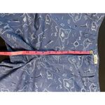 L.L.Bean Favorite Fit Shorts Womens 12 Blue Nautical Maine New England Chino Photo 10