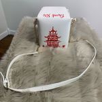 Chinese Takeout Box Fun Cute Purse Crossbody White Photo 1