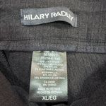 Hilary Radley  XL Slim Black Textured Dress Pants Stretch Work Office Business Photo 3