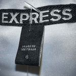 EXPRESS  Textured Skater Dress Stripe Mini Quarter Zip Black NWOT ‎ Size 6 Photo 6