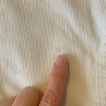 Talbots  Pants 14 Ivory Textured Corduroy Trousers Boot cut Pockets 90’s Photo 5