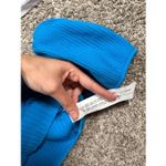 ZARA puff sleeve crop top blouse bundle cottagecore white and blue women’s S Photo 4