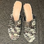 Urban Outfitters ✨  Floral Jacquard Mule Heels✨ Photo 4