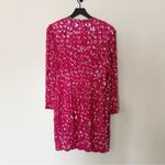 Vintage‎ Niteline Hot Pink Sequin Silk Party Dress Size 10 Holiday Party 80s Photo 5