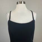 Black Backless Beaded Thigh Slit Evening Gown Size 12 Nightway Long Formal Dress Photo 6