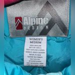 Alpine Design  blue duck down sleeveless full zip vest with pockets size medium Photo 3