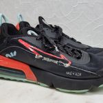 Nike  Air Max 2090 Running Shoes Womens 6.5 Black Glacier Ice Bright Crimson Photo 2