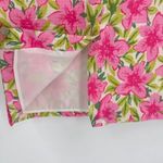 Talbots Vintage Womens Floral Pure Silk Lined Straight Pencil Skirt Pink Size 12 Photo 6