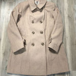 Anne Klein XL wool Beige Double-Breasted Coat Photo 0