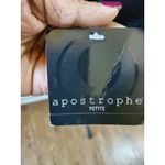 Apostrophe  Luxury is a State Of Mind Black Brocade Blazer - Size 12P Photo 5