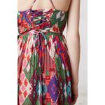 Maeve  Anthropologie Tarana Maxi Dress Colorful Ikat Boho Size 0 Photo 2