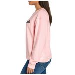 Wildfox $110  "Brunch Club" Pink Oversized Crew Graphic Bubble Print Sweatshirt Photo 3