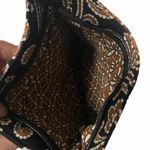 Vera Bradley  Pleated Hannah Bag Cafe Latte Brown Black Purse Handbag Retired EUC Photo 3