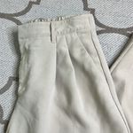 Gap fast easy trousers Bedrock, pleated front wide leg pants, size 10 Photo 14