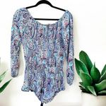 Victoria's Secret Victoria’s Secret Paisly Long Sleeve Romper XS Photo 1