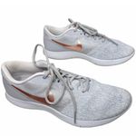 Nike Flex Contact Running Shoes Women 8 Gray Swoosh Logo Jogging Sporty Athletic Photo 3