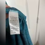 LuLaRoe Sz L Sleeveless Turquoise Side Slit Loose Comfortable Long Cardigan Dust Photo 12