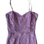 Charlotte Russe Purple Floral Lace Mini Dress Spaguetti Strap Women S Photo 2