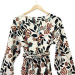 Bohme NWT Jacqui The Label Boho Floral Long Sleeve Belted Midi Dress Size Medium Photo 8