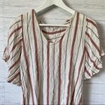 Willow + Root Striped Blouse Sz Small Photo 3