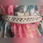 Prontomoda Giusy Womens Sleeveless Long 100% Silk Dress W/Lining, Italy|Size:M Pink Size M Photo 4