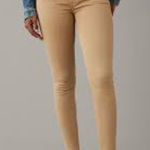 American Eagle Khaki Jeggings | 12 Photo 0