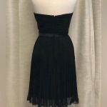 Alfred Angelo NWT  Strapless Cocktail, Party, or Bridesmaid Black Dress Photo 5