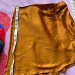Free People Elegant Gold Satin Skirt! Photo 3