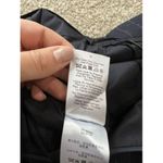 Donna Karan  Womens Knee Length Knit Pencil Skirt Navy Blue Stripes Size 8 Photo 7