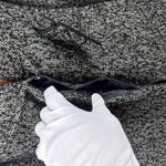 Jessica Simpson Boucle Wool Blend Fit Flare Bell Sleeve Coat Jacket Sz MD Black Photo 15