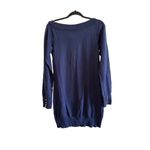 NWT Goddis Navy Blue Cotton Blend Knit Sweater/ Mini Dress, Size: Med/Small Photo 1