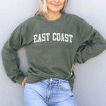 East Coast Crewneck Sweatshirt Size M Photo 0