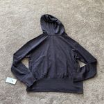 Apana  Petrol Little Leo Animal Print Full Zip Active Hooded Jacket SIZE L Photo 2