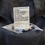 Vintage ‘90s Effeci Black Lace Floral Print Beaded V Photo 5