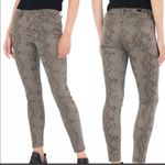 Kut From The Kloth Donna High Rise Ankle Skinny Jeans in Snakeskin Wash Size 4 Photo 1