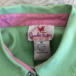 Quacker Factory mint green rhinestone denim jacket women’s size M‎ Size M Photo 4