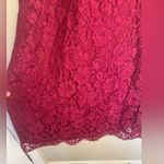Lulus NWT Lace Brilliant Babe Wine Red Lace Maxi Dress Gown Size S Photo 9