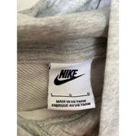 Nike  Logo Hoodie Heather Gray L Sporty Streetwear Vibrant Activewear City Urban Photo 3