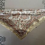 SheIn Gold Yellow Brown Paisley Bandana Bandeau Top Photo 1