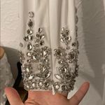 Mac Duggal NWT  Rhinestone White One Shoulder Dress Size 4 Photo 4