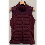 Lululemon Down For It All Vest Size 10 Red Photo 13