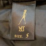 YSS small black faux fur collar button up coat Photo 3