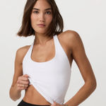Vuori  AllTheFeels™ Halter White Size L Photo 0