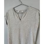 Athleta Light Gray Knit Sweater Vest Dress Women’s Size Small Preppy Minimalist Photo 2
