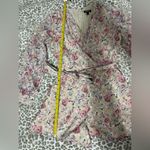 EXPRESS Floral Wrap Tie Romper Photo 3